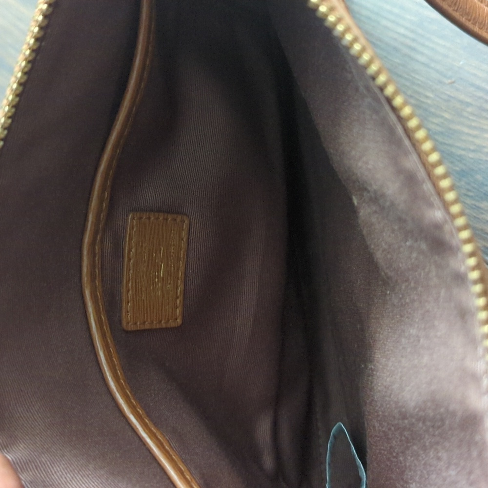 Lauren Ralph Lauren Brown Leather Crossbody/Shoulder Bag - Picture 15 of 15